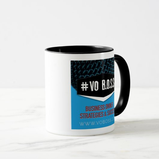 2Tマグ- VOのボス マグカップ (正面右)