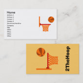 2TheHoop名刺 名刺 (正面/裏面)