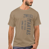 2W0X1 IYAAYAS Tシャツ (正面)