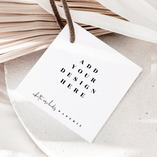 2x2の四角いタグを印刷する フェイバータグ