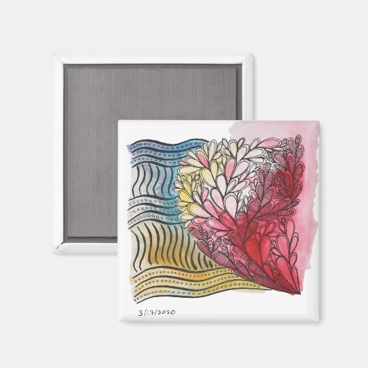 2x2マグネット – 3-17-2020 マグネット (正面/裏面)