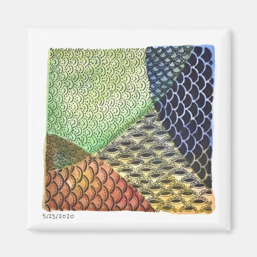 2x2マグネット – 5-25-2020 マグネット (正面)