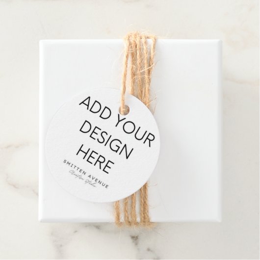 2x2" サークルタグ印刷 フェイバータグ (インサイチュ)