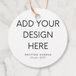 2x2" サークルタグ印刷 フェイバータグ