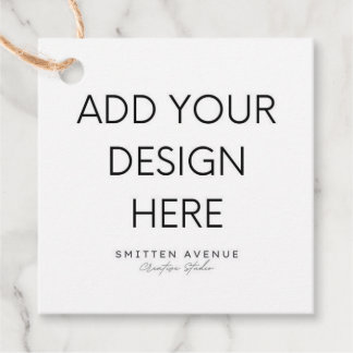 2x2" スクエアタグ印刷 フェイバータグ