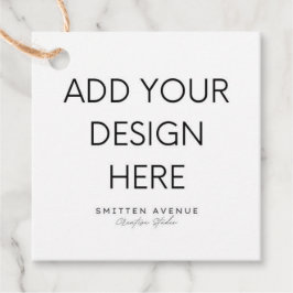 2x2" スクエアタグ印刷 フェイバータグ