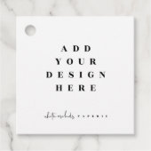 2x2"四角ラベル印刷 フェイバータグ (正面)