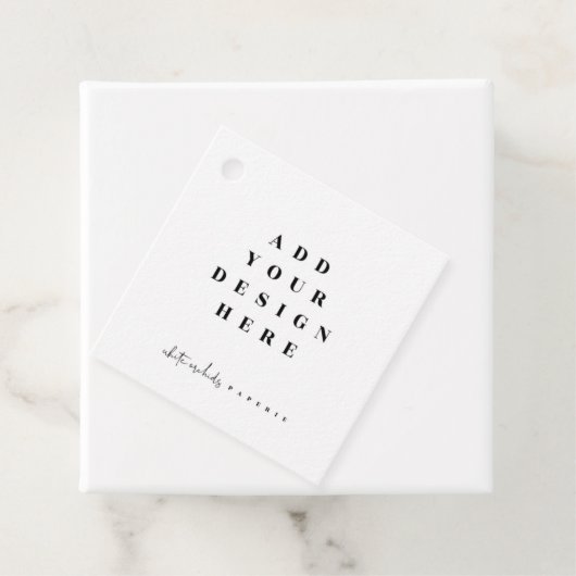 2x2" 角タグの印刷 フェイバータグ (インサイチュ)