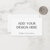 2x3.5インチカード印刷カスタム印刷インサートカード ノートカード (正面/裏面インサイチュ)