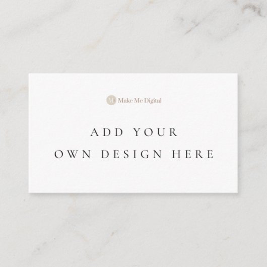 2x3.5インチフラット座席表 プレイスカード (正面)