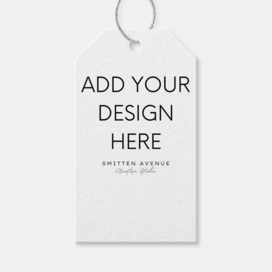 2x3.5インチメッセージカード印刷 ギフトタグ (正面)