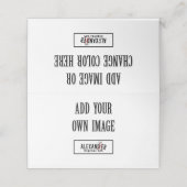 2x3.5" 折りたたみ式 フード/プレースカード プレイスカード (外部開封)