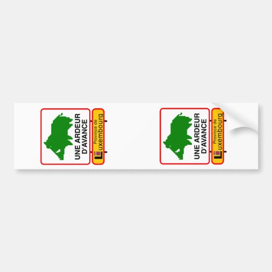 2x STICKER VOITURE ajustables (immatriculation) バンパーステッカー (正面)