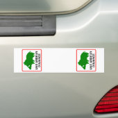 2x STICKER VOITURE SANGLIER ajustables (immatri.) バンパーステッカー (車上)