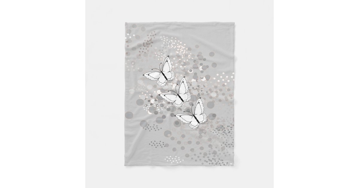 3匹の白い蝶 フリースブランケット Zazzle Co Jp 3匹の白い蝶 フリースブランケット Zazzle Co Jp