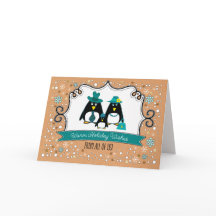 3おもしろいクリスマスペンギンカスタムファミリー