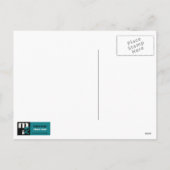 3おもしろい枚のクリスマスポストカードのペンギン科 シーズンポストカード (裏面)