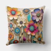 3お洒落D切花 クッション (裏面)