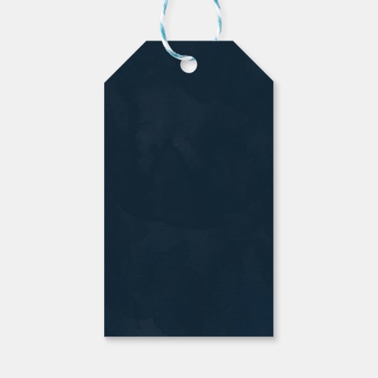 3かわいいパステル水彩蝶ありがとう ギフトタグ (裏面)