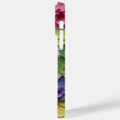 3かわいらしDカラフルルック蘭の花 Case-Mate iPhoneケース (裏面 / 左)