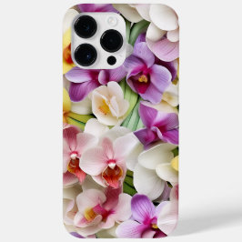 3かわいらしDカラフルルック蘭の花 Case-Mate iPhone 14 PRO MAXケース