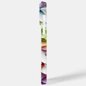 3かわいらしDカラフルルック蘭の花 Case-Mate iPhoneケース (裏面 / 左)