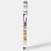 3かわいらしDカラフルルック蘭の花 Case-Mate iPhoneケース (裏面 / 右)