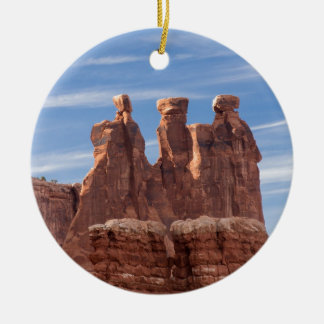 3つのうわさ話 セラミックオーナメント