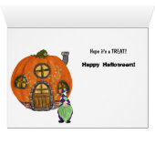 3つのおもしろい格言ハロウィーントリックまたはトリート (内部横(下))