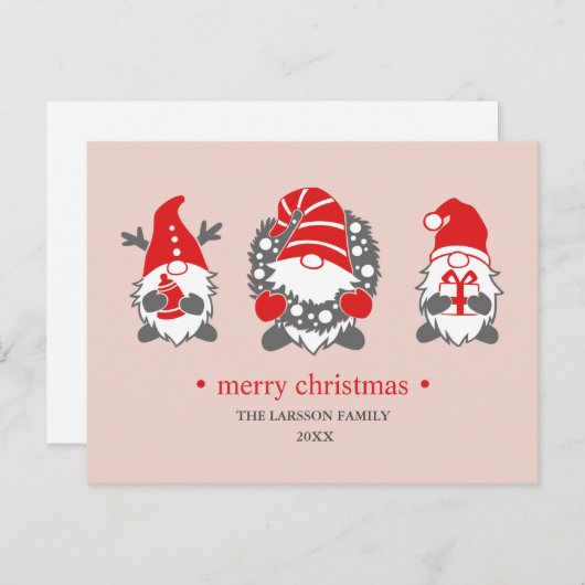 3つのおもしろい格言 |クリスマス休暇 シーズンポストカード (正面/裏面)