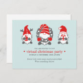 3つのおもしろい格言 | Mint Virtual Christmasパーティー シーズンポストカード (正面/裏面)