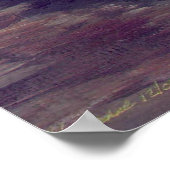 3つのひまわり、キャンバス用フルプリントバージョン ポスター (角)