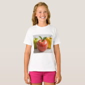 3つのりんご Tシャツ (正面フル)
