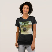 3つのアミッシュ乳母車 Tシャツ (正面フル)