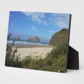 3つのアーチロック、オーシャンサイド、または フォトプラーク (側面)