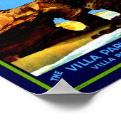 3つのアーチValenciaオレンジのフルーツクレートラベル ポスター (角)