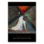 3つのイエス・キリストの滝#1の祈りの言葉カードを配置して下さい テーブルナンバー (正面)