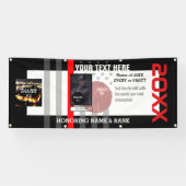 3つのイメージと6行の文字 横断幕 (横)