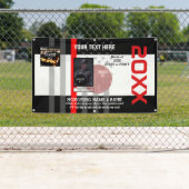 3つのイメージと7行の文字で独自の作成 横断幕 (インサイチュ)