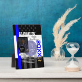 3つのイメージと9つの文字ラインで独自の作成 フォトプラーク (側面)