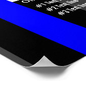 3つのイメージと9行の文字 ポスター (角)