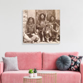 3つのインディアンブラブ、エン撮影王室の済み キャンバスプリント (インサイチュ (リビング))