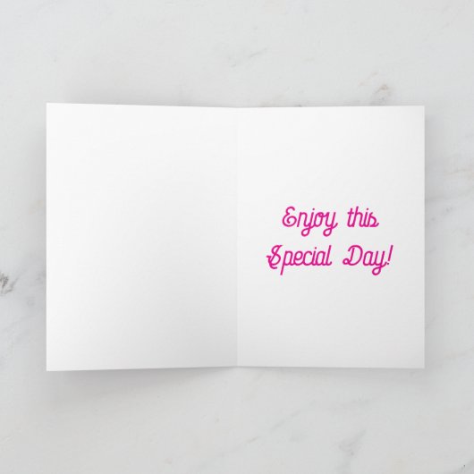 3つのイースターバニーと花の卵 シーズンカード (内部)