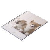 3つのウェルシュコーギー ノートブック (左側)