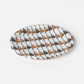 3つのエレキギター ペーパープレート (アングル)