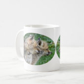 3つのキツネキット コーヒーマグカップ (正面左)