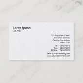 3つのギアv2 – 白とグレー8f8f8f(金ゴールド) 名刺 (裏面)