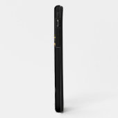 3つのギターおよび音楽ノート、名前 Case-Mate iPhoneケース (裏面/左)