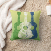 3つのギター クッション (ブランケット)