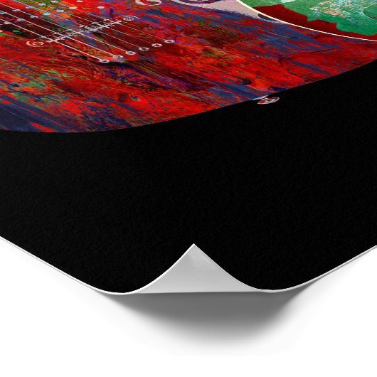 3つのギター ポスター (角)